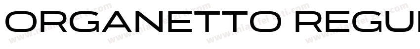 Organetto Regular C字体转换